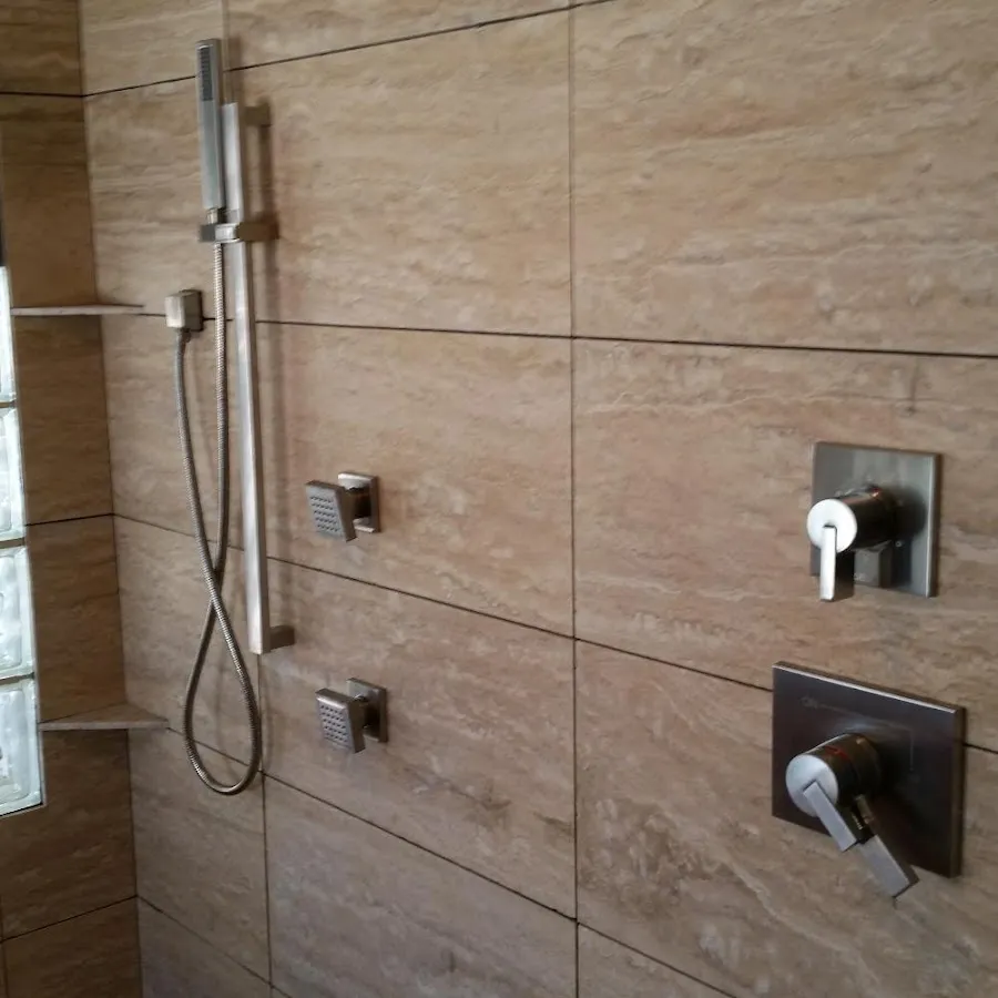 Shower fixture installation for Water Heater Replacement in Sioux Center